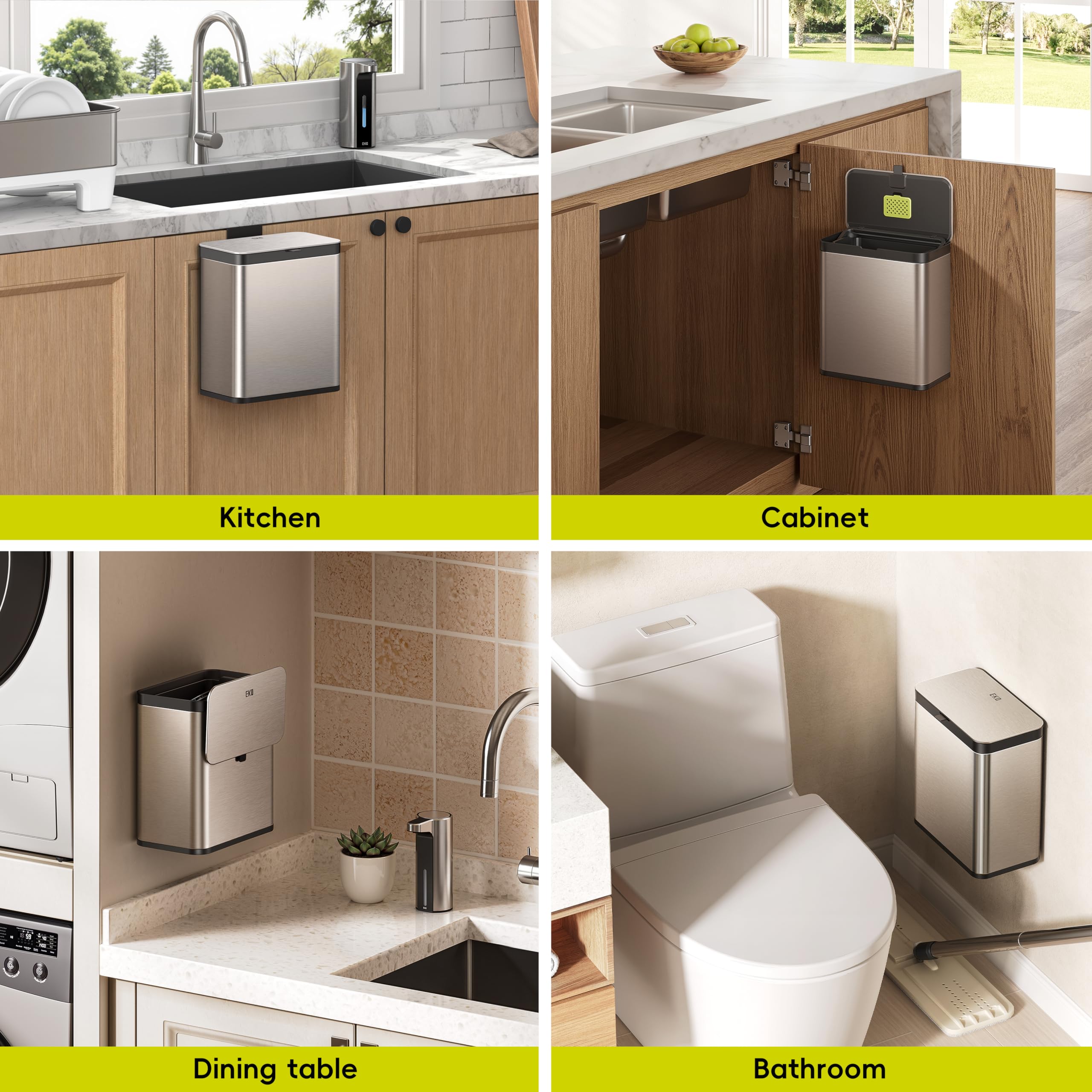 EKO 2-in-1 system for composting and waste management.