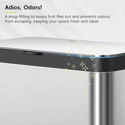 EKO fingerprint-resistant stainless steel remains clean and pristine.