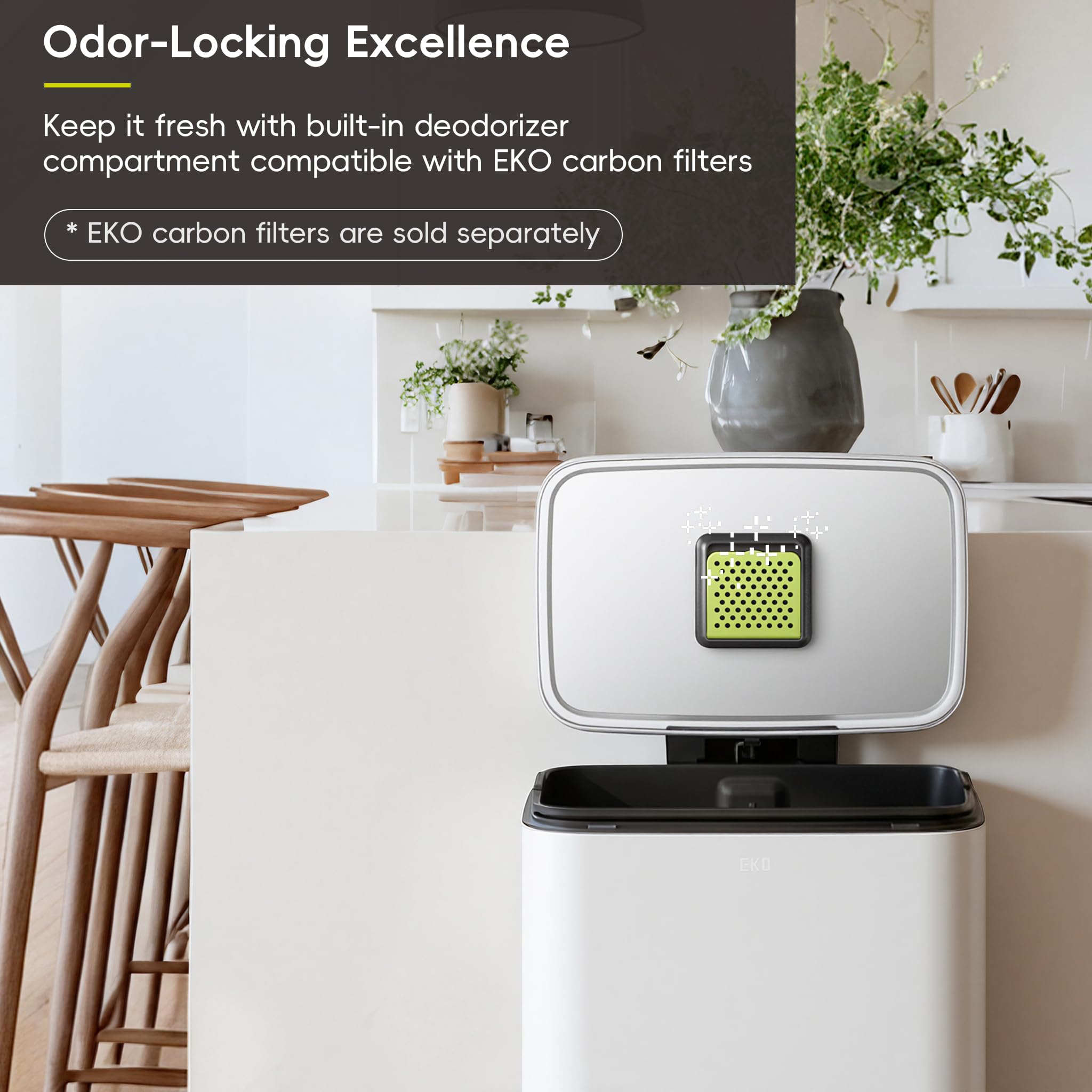 EKO Madison easy clean design for quick maintenance