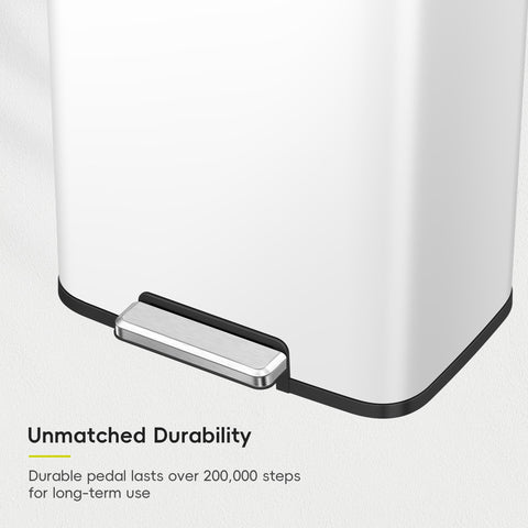 EKO Madison fingerprint resistant matte white finish stays clean