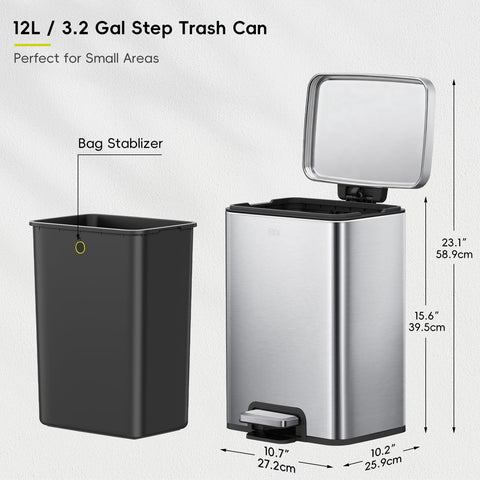 Soft-close lid prevents slams, ideal for quiet, multi-use spaces.