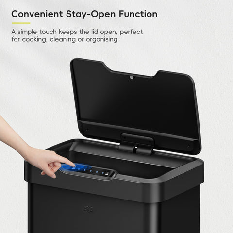 EKO Mirage-T removable inner bin for fast cleaning and disposal.