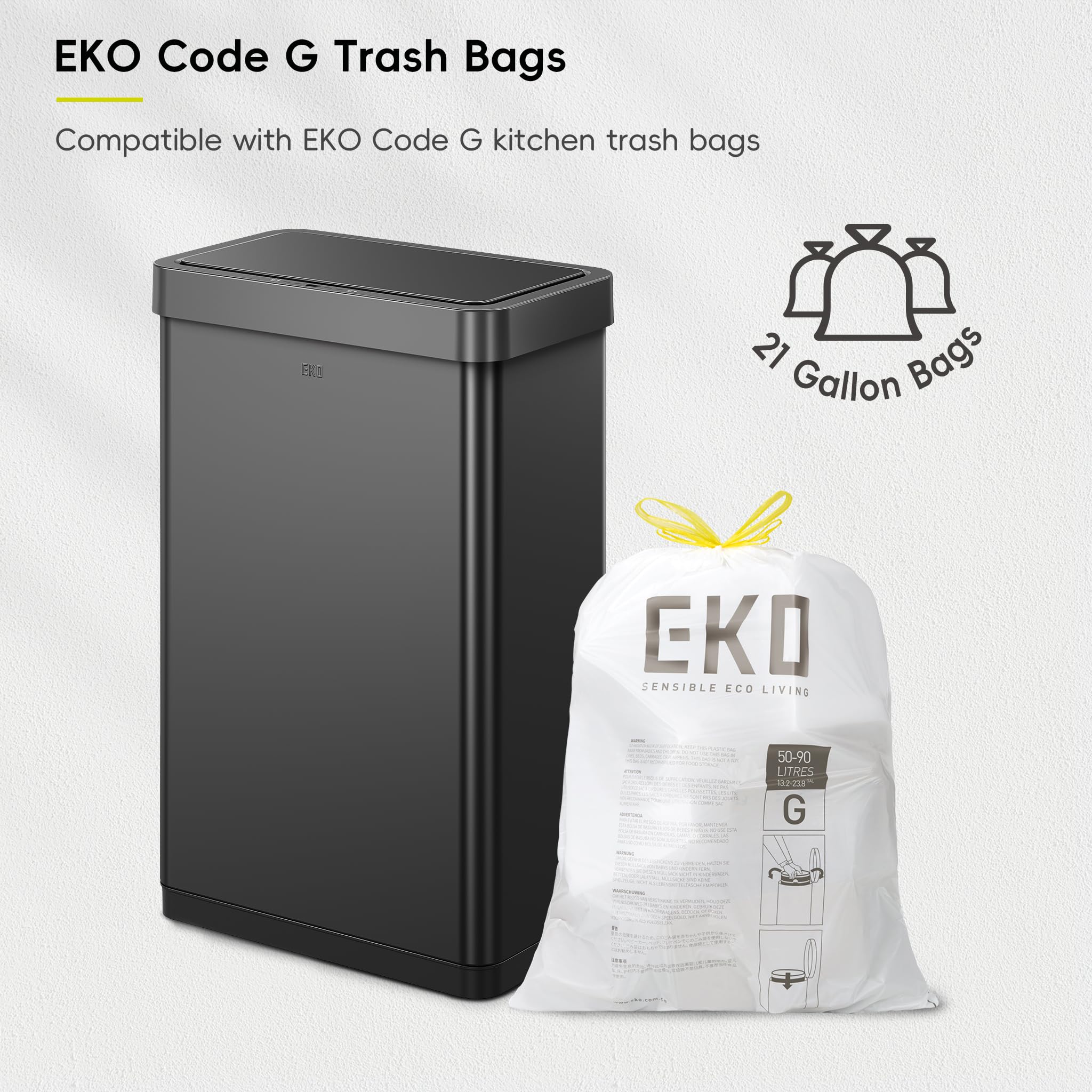 EKO Mirage X 80L no-liner design adds 25 percent extra capacity.