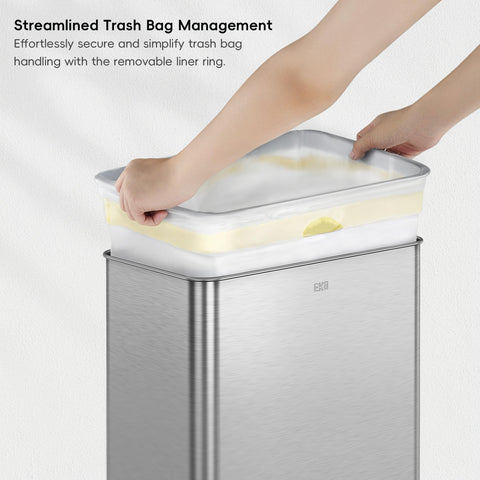 EKO Mirage X 80L 25 percent larger capacity with liner-free design.