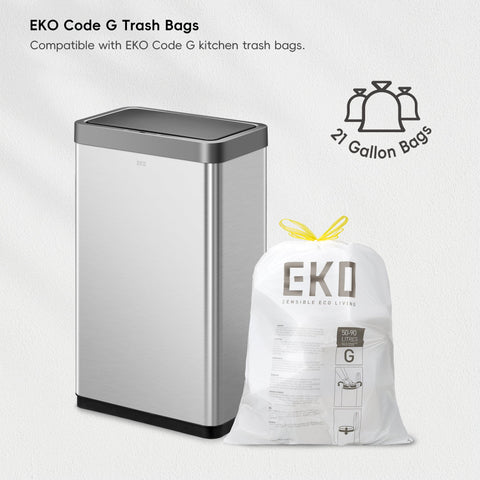 EKO Mirage X 80L fingerprint-resistant finish stays clean.