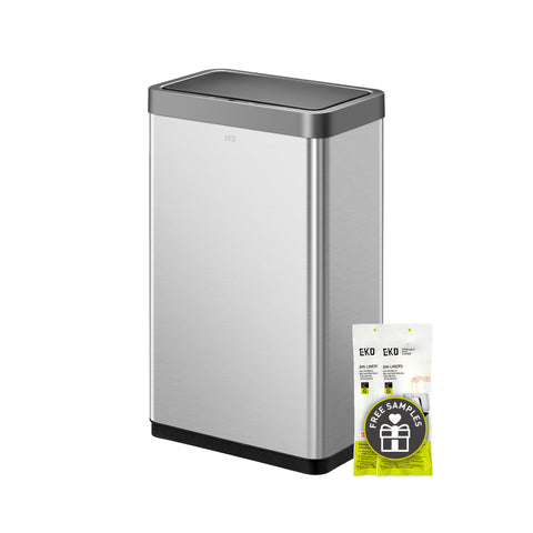 EKO Mirage X 80L front view in fingerprint-resistant stainless steel.