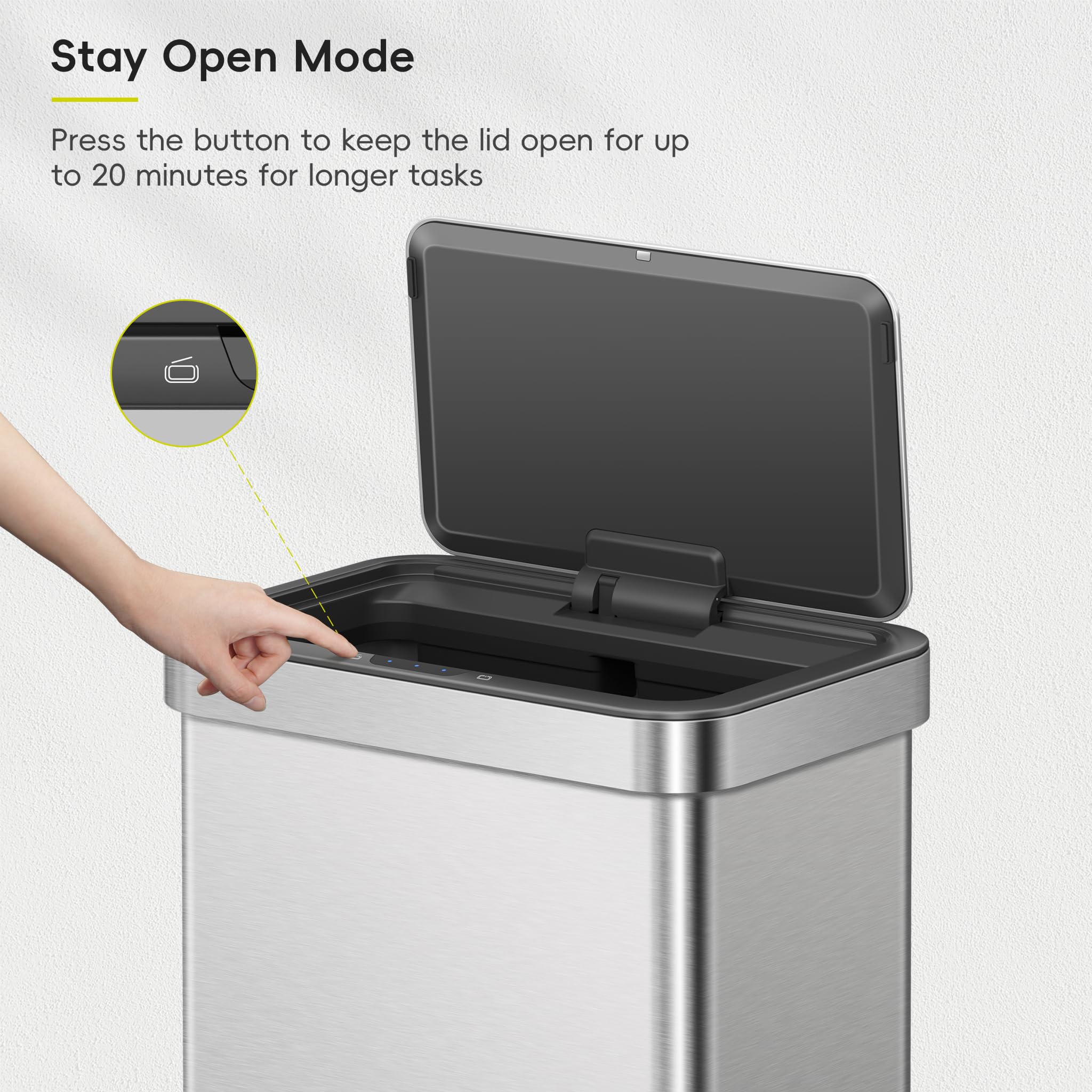 EKO Nova battery compartment on the side for quick access and maintenance.