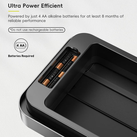 Fingerprint-resistant matte finish maintains a clean look
