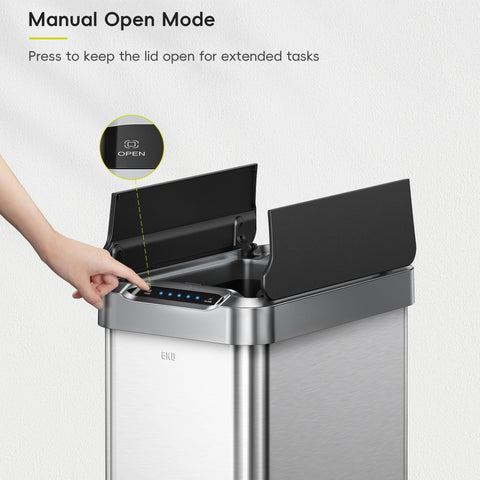 Stay-open function supports lengthy meal prep tasks