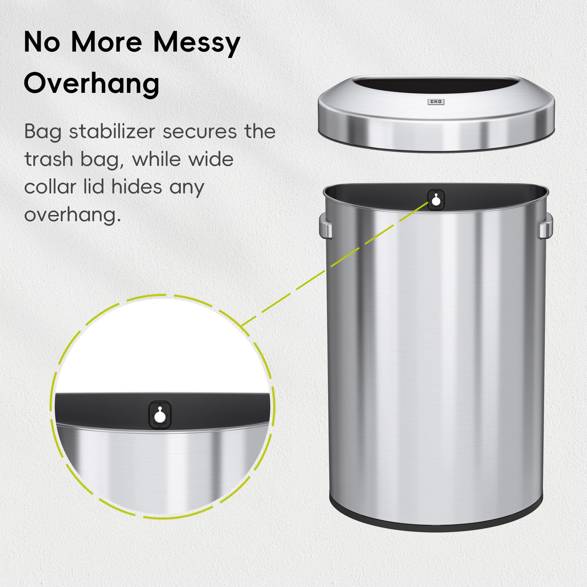 EKO Urban 60L side handles for easy movement