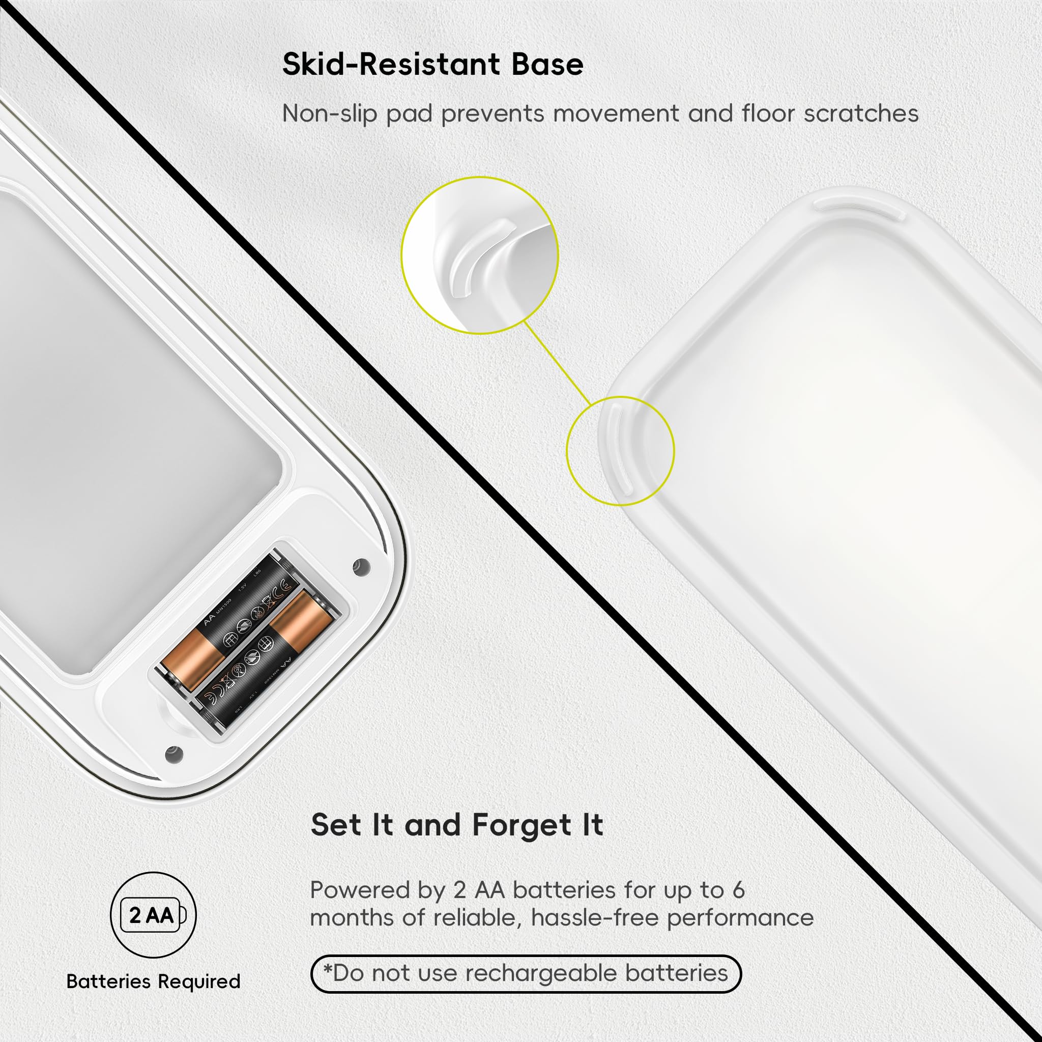 EKO versatile use in bathroom, office, or kitchen enhances daily routines