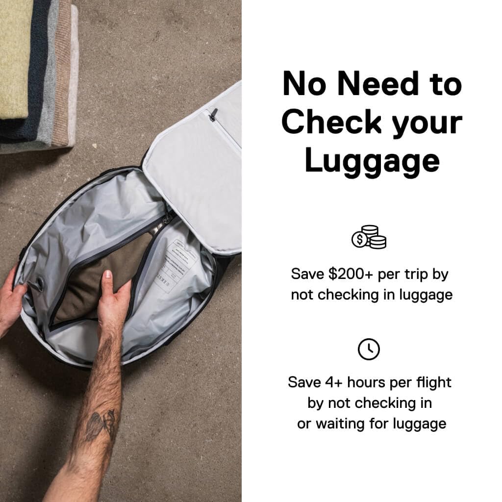Ekster cordless pump charges via USB-C for convenient travel use