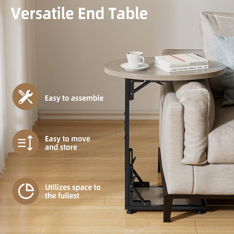 Elbourn adjustable feet ensure stability on uneven floors.