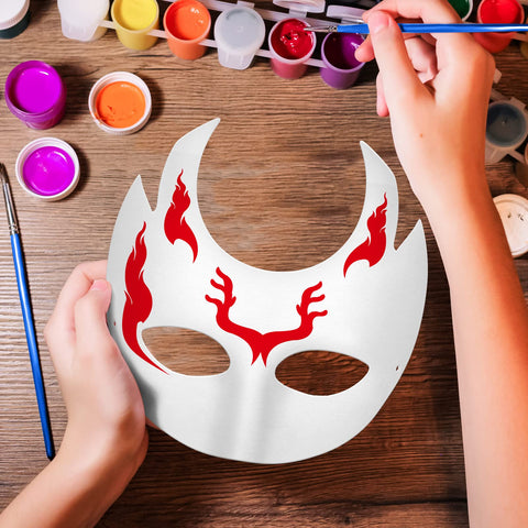 Elcoho recycled-paper masks offer safe, odorless crafting for all ages.