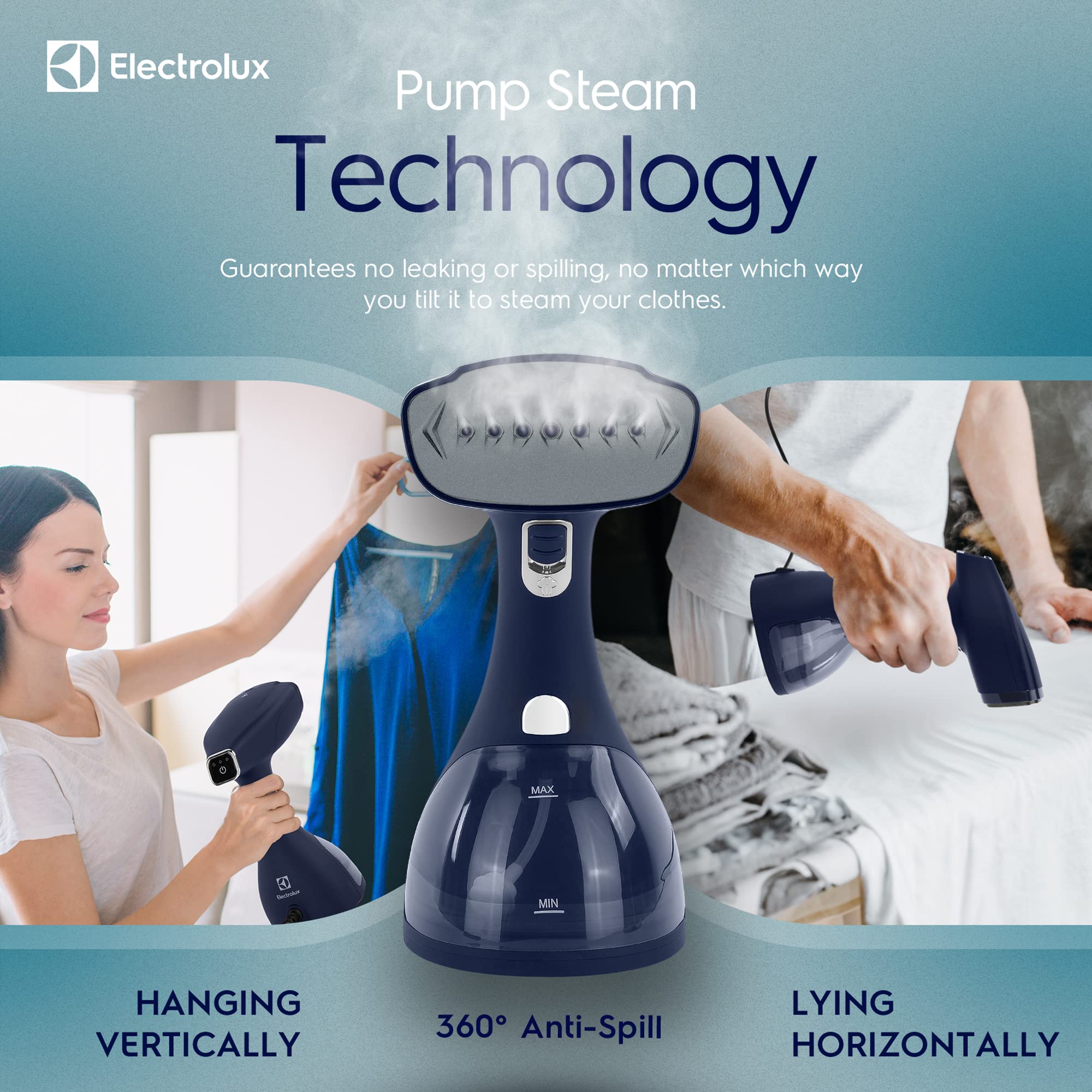 Electrolux steamer lint remover attachment capturing fuzz on garments