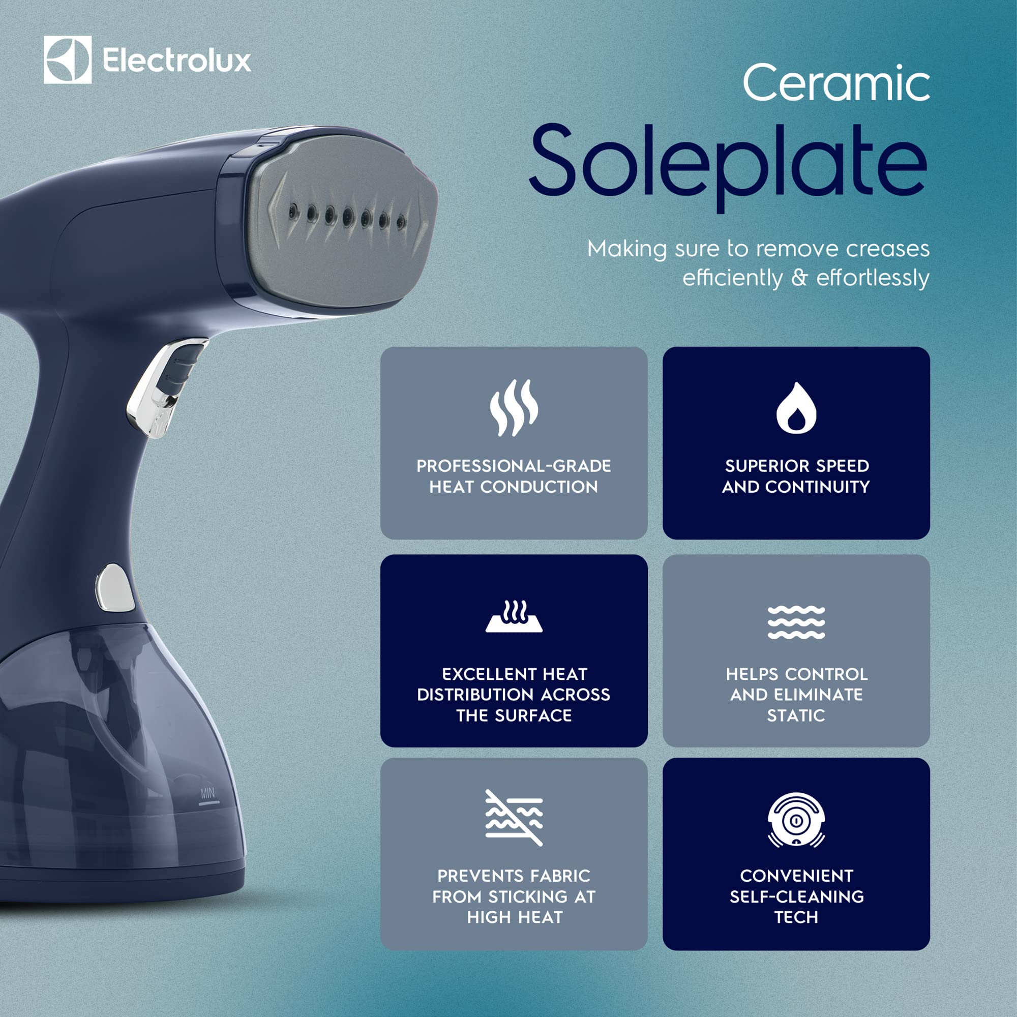 Electrolux LX15003 fabric lint brush helps tidy textiles