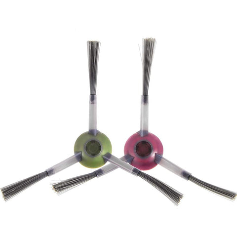 Electropan yellow tool brush enables precise brush upkeep.