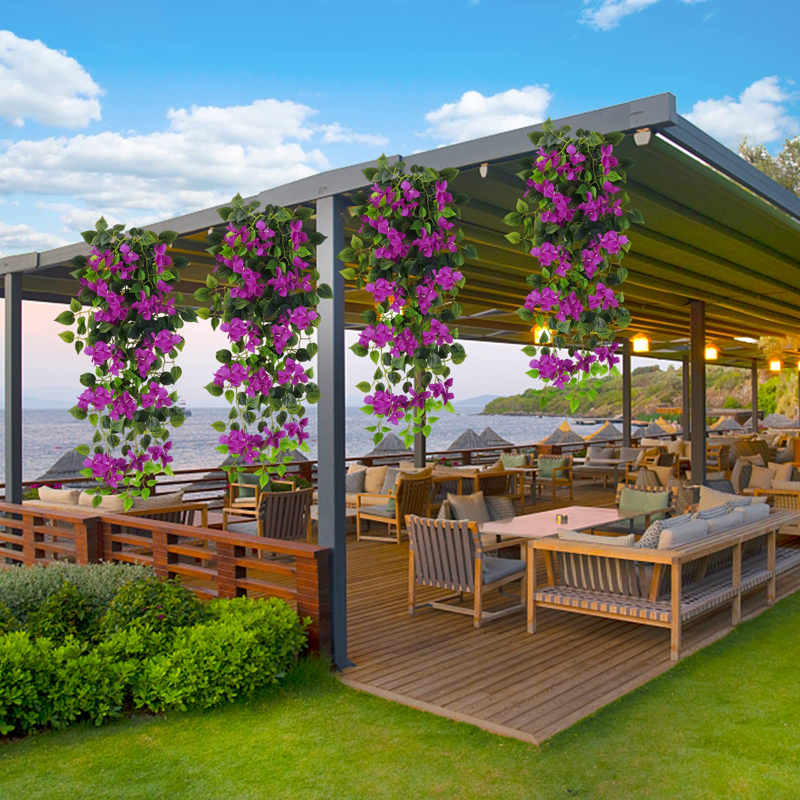 Elecxlink Bougainvillea total length 40 inches for flexible positioning and shaping