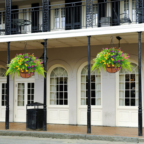 Elecxlink easy-maintenance artificial plants simplify upkeep