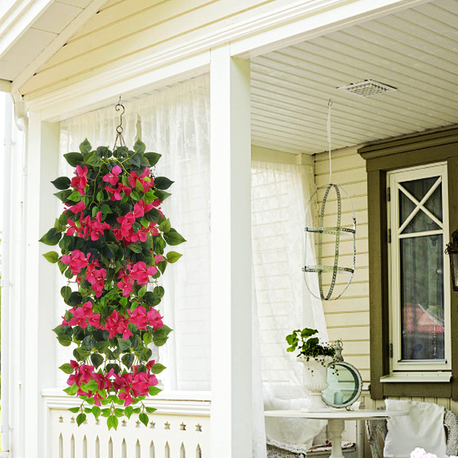 Elecxlink handmade bougainvillea closeup shows lifelike color and detail
