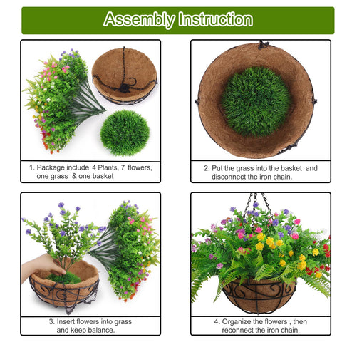 Elecxlink rose and eucalyptus artificial flowers brighten porches