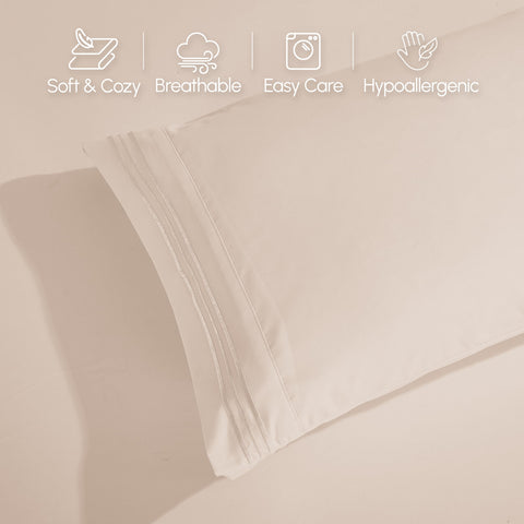 Elegant Comfort color-fast microfiber maintaining vibrant tone