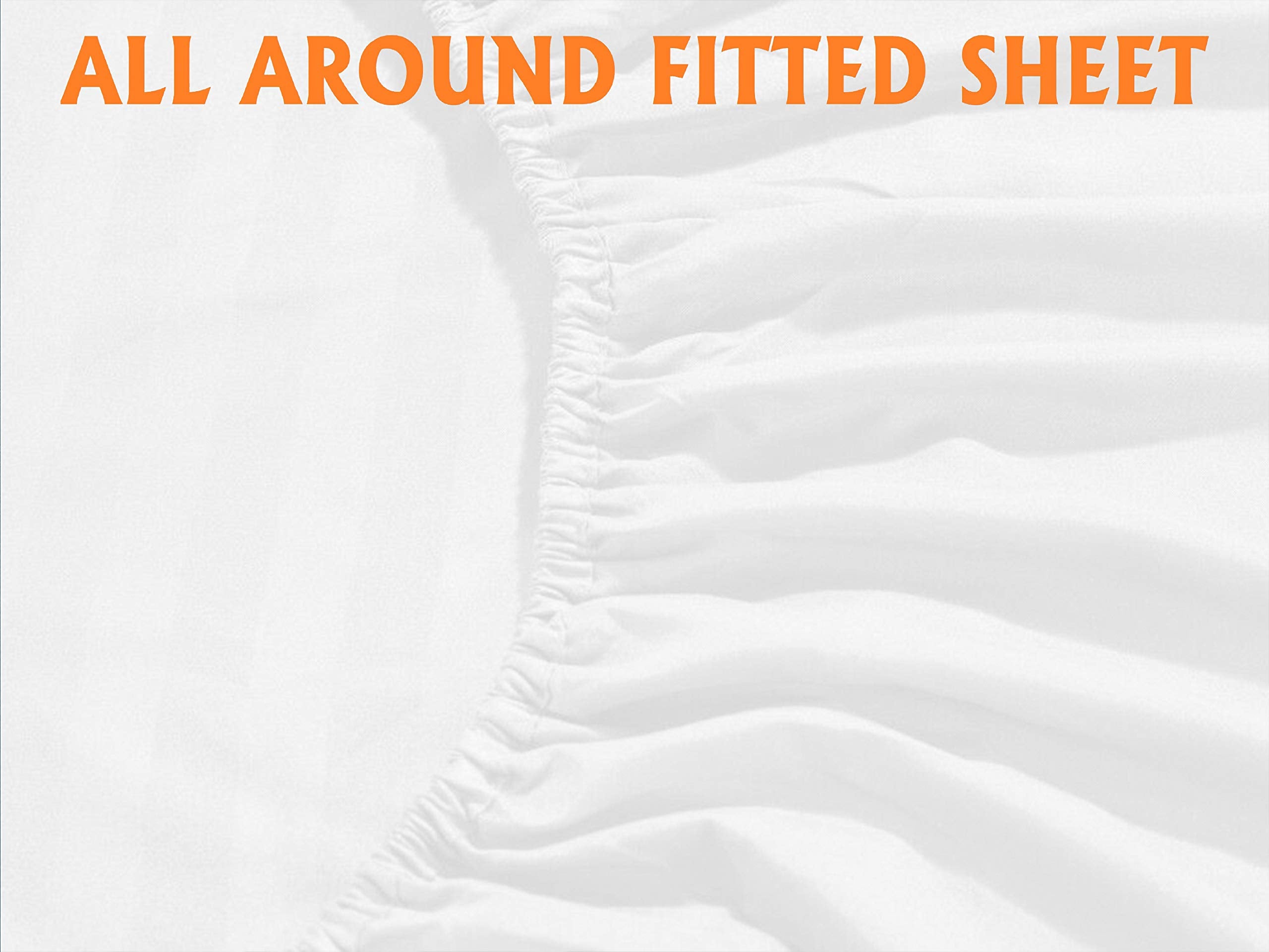 Elegant Comfort king pillowcases four pack with silky micro-fiber softness