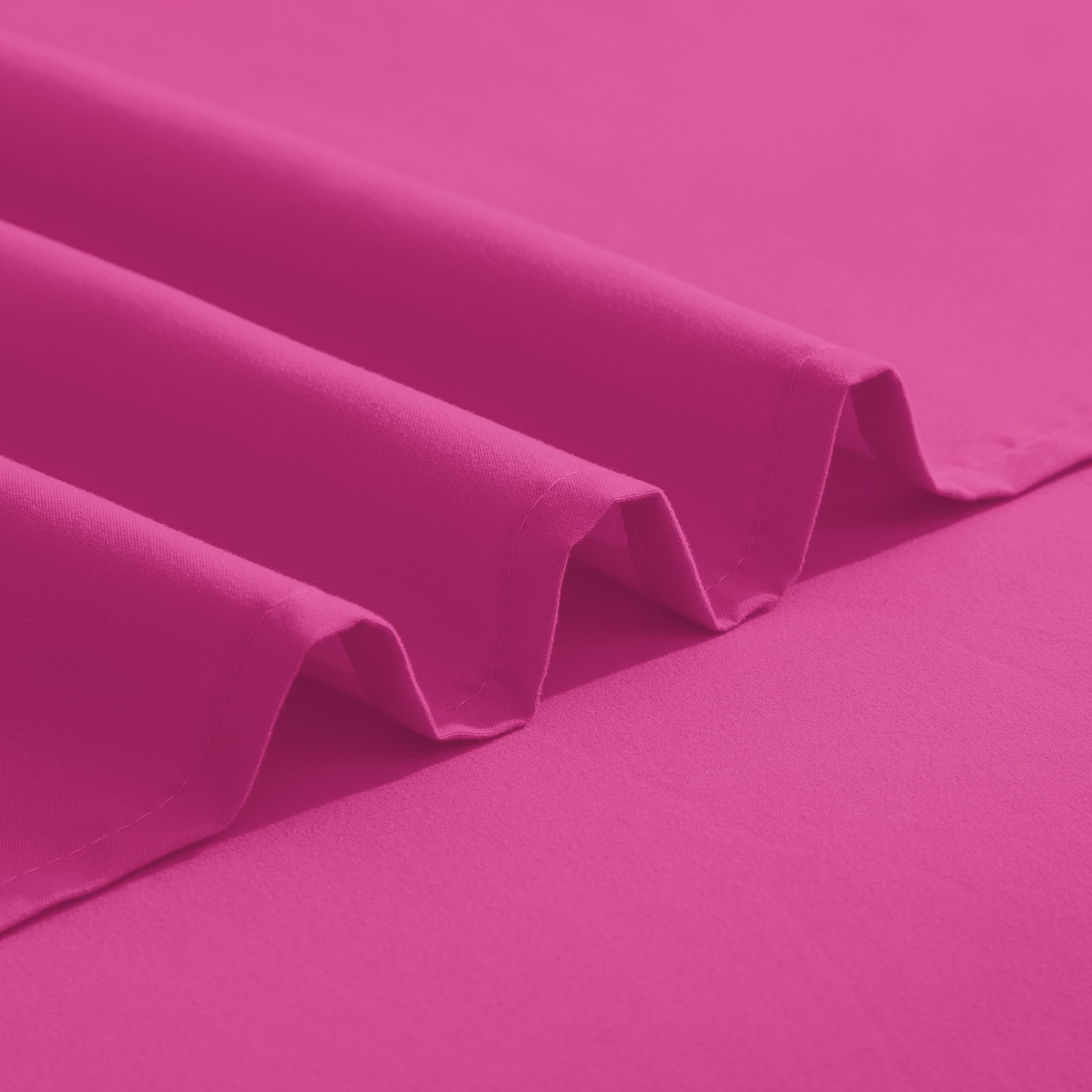 Elegant Comfort vibrant hot pink color stays bold through regular use.