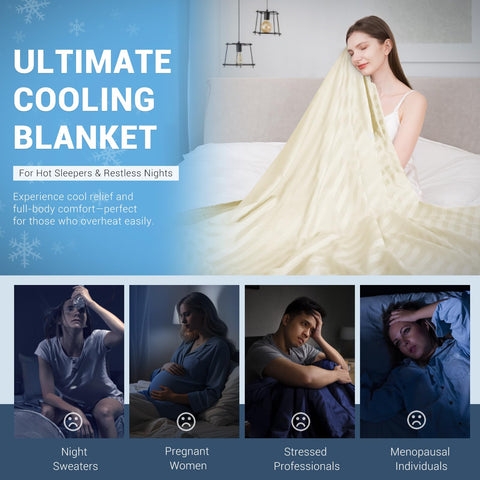 Elegear blanket draped from bed to couch to show versatility.