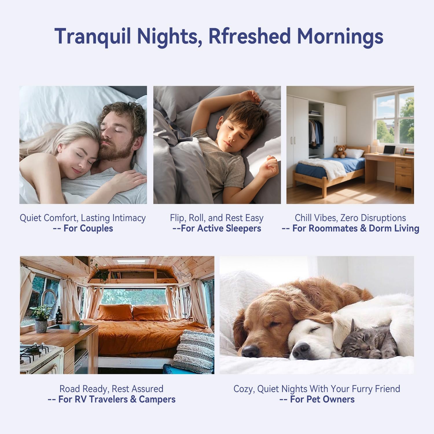 ELEMUSE King topper blends comfort with easy care for better sleep.