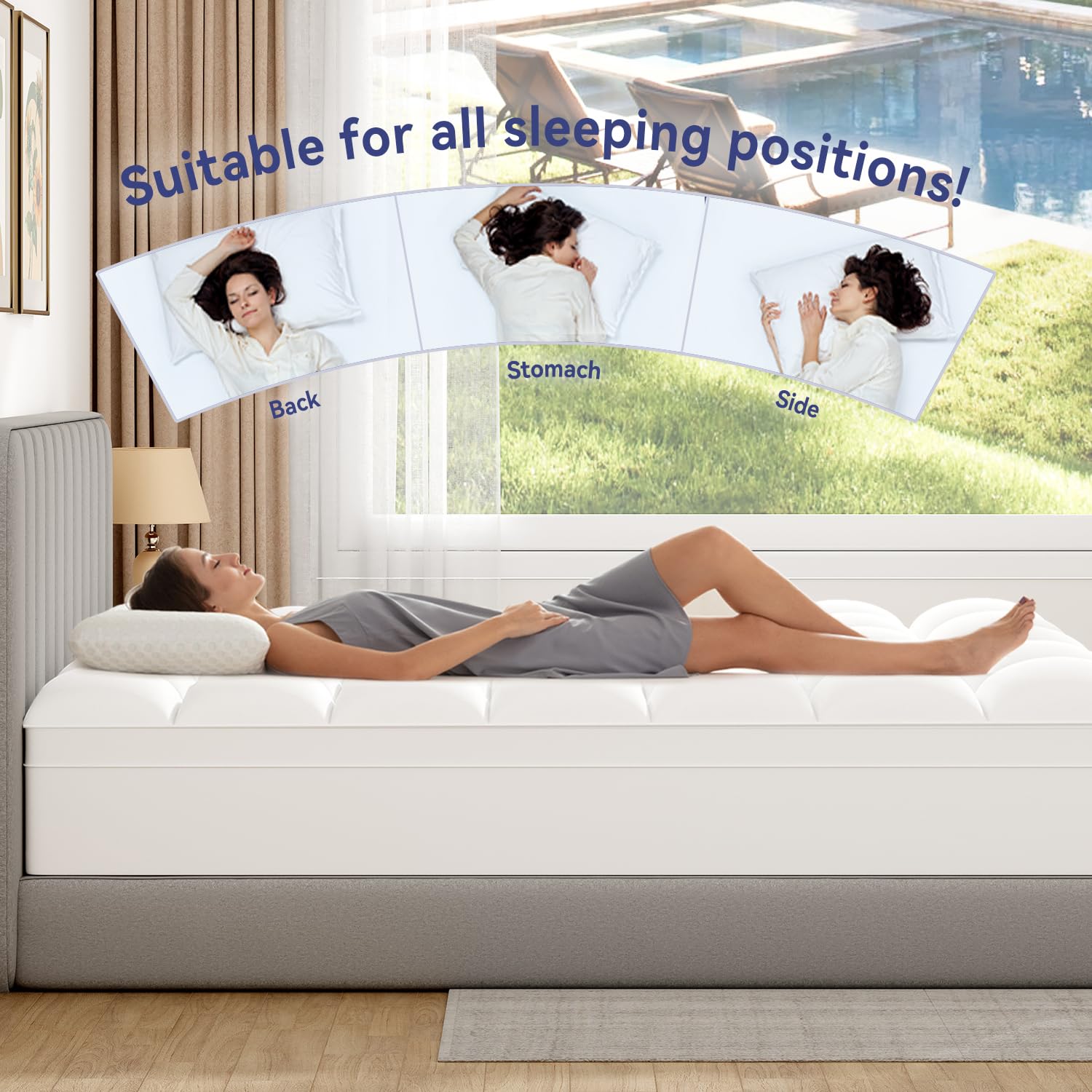 ELEMUSE King box sewing pattern ensures even filling distribution.