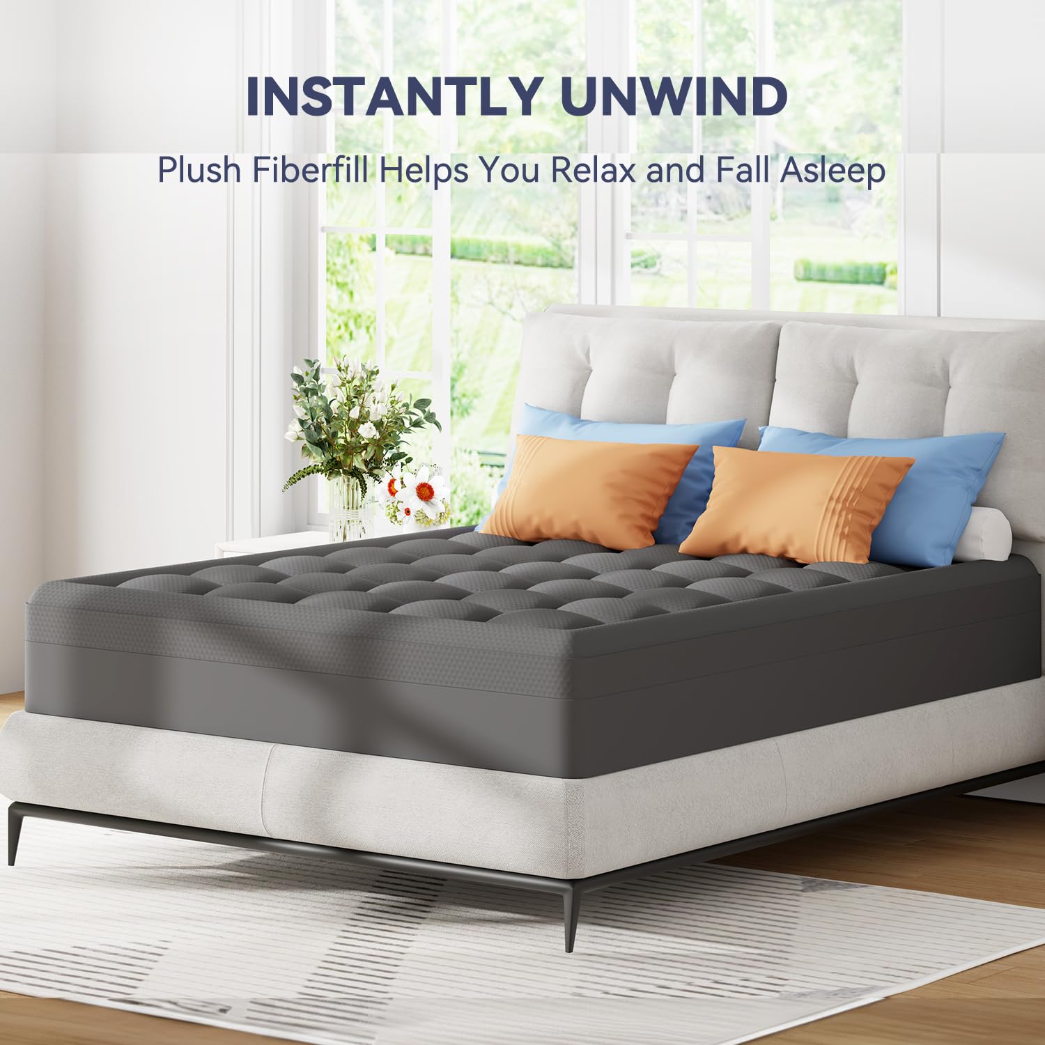 ELEMUSE teen bedroom setup demonstrates affordable sleep upgrade.