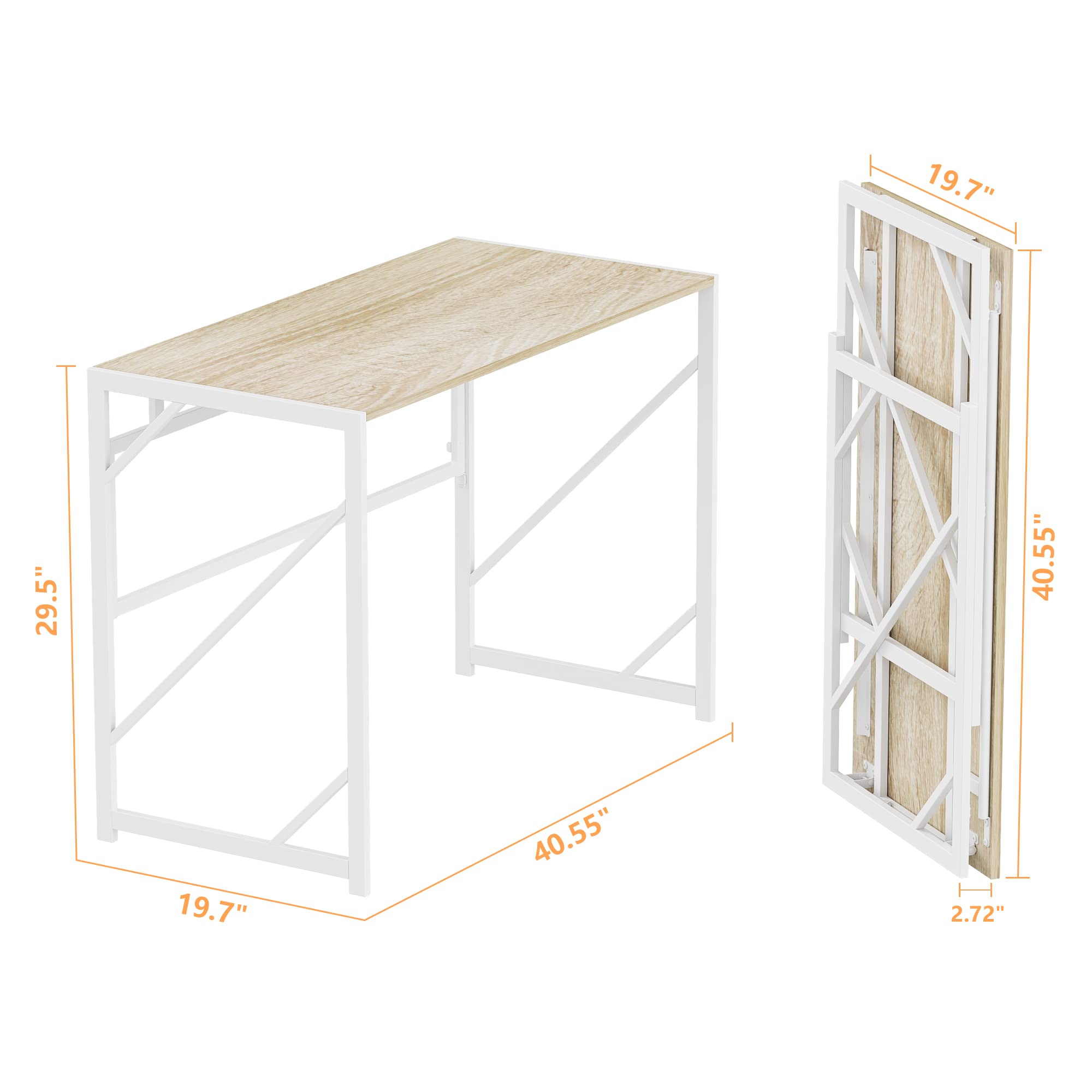 Elephance folding desk multipurpose-use supports study, gaming, and crafts.