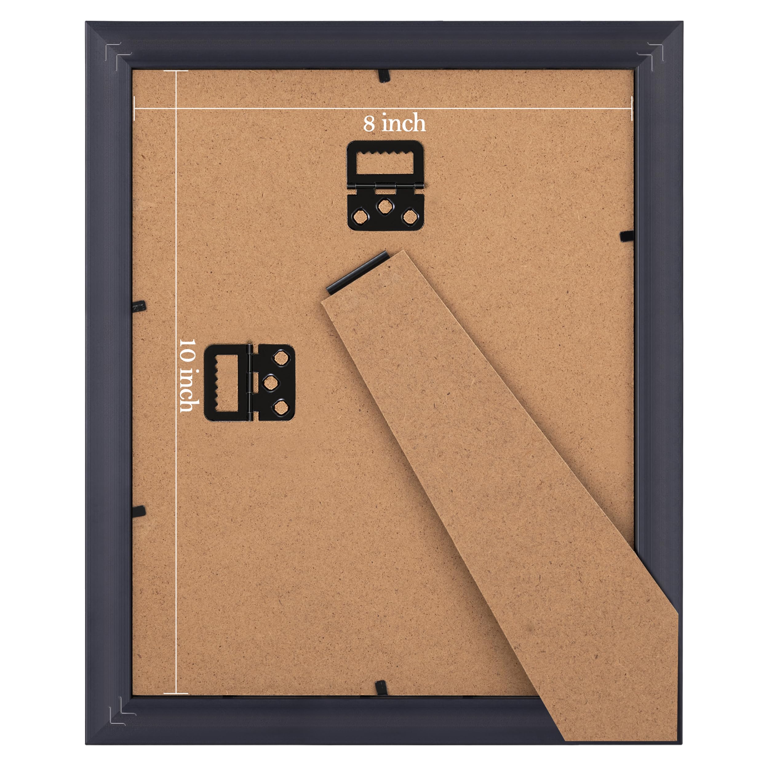 eletecpro 8x10 frame without mat offers clean wall or tabletop display