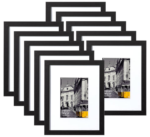 eletecpro 8x10 frames with acrylic front provide a crystal-clear view for gallery walls.