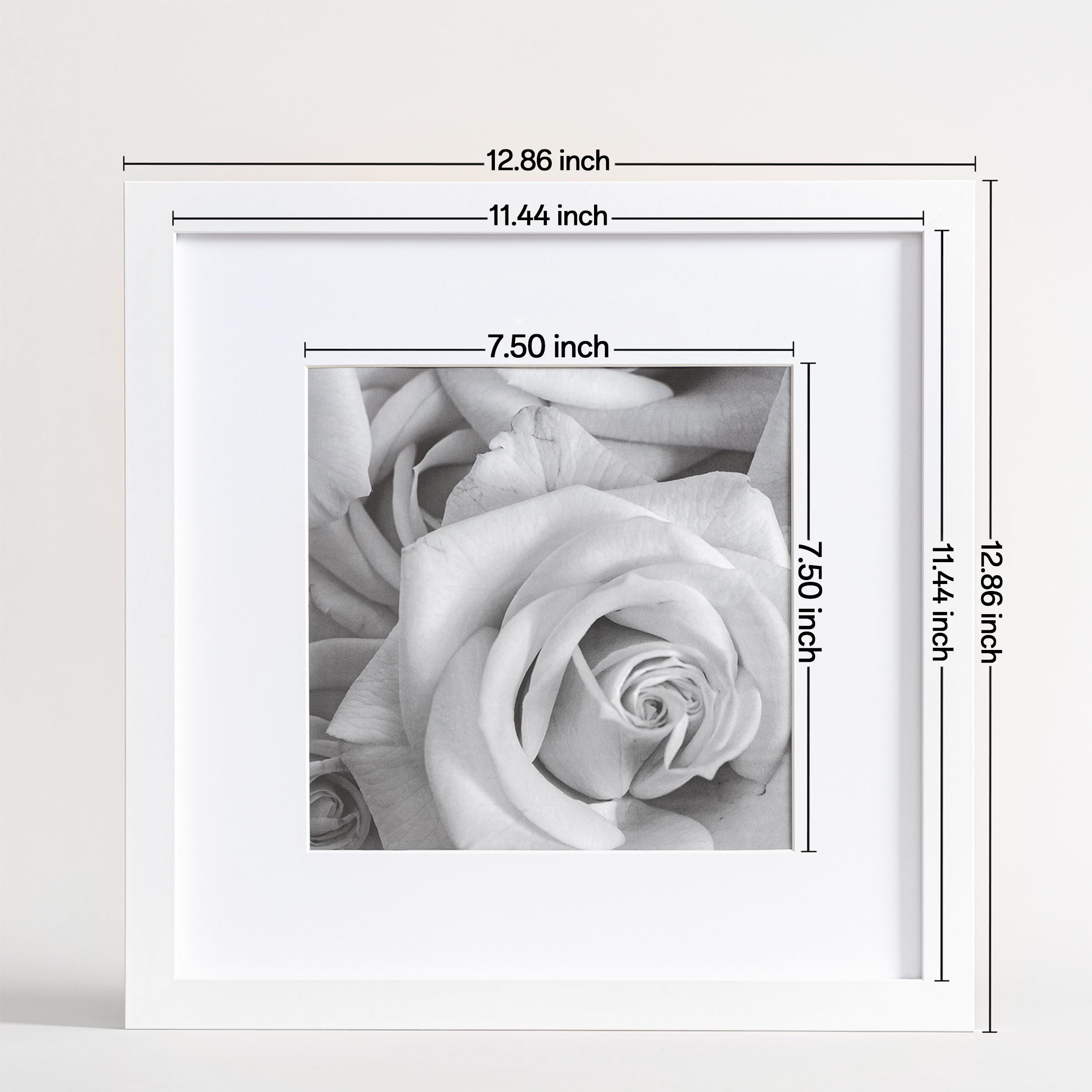 eletecpro 9 piece set lightweight frames for easy wall hanging.
