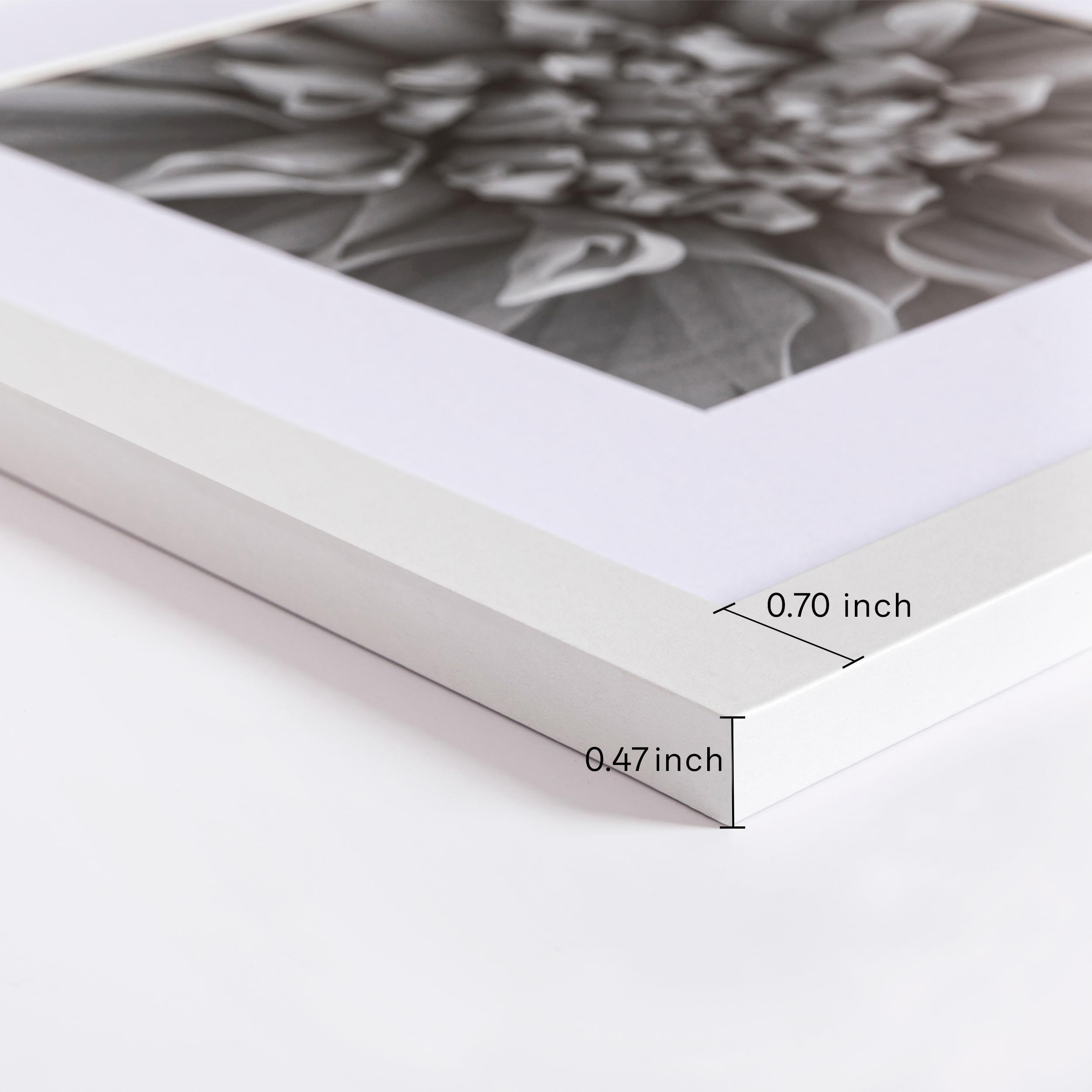 eletecpro square frames with clear acrylic offer safe viewing.