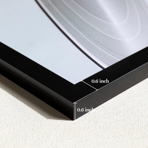 eletecpro wall-mounting frame with slim profile saves space on wall