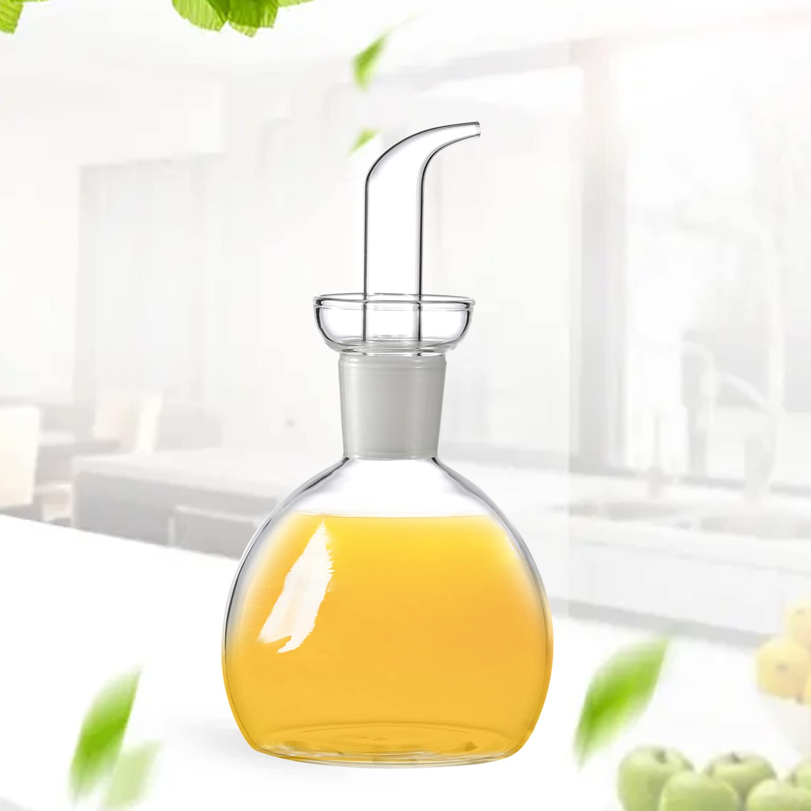 ELETON Planet Dish Soap Cruet collar detail adds understated kitchen elegance