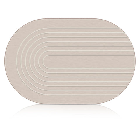 Elfcool Stone Bath Mat shows quick-dry absorption in a modern bathroom.