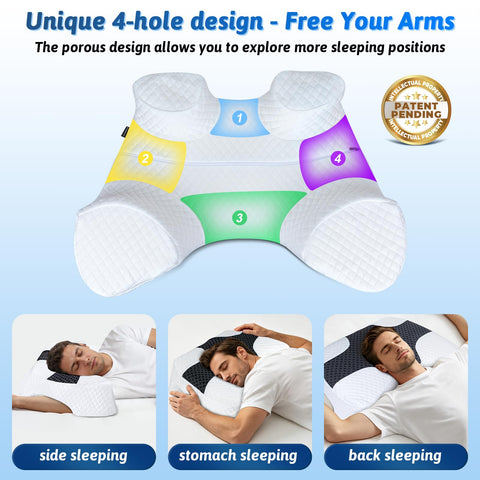 Eliteguard removable machine-washable pillowcase for easy cleaning