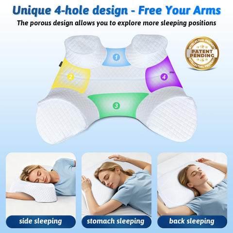 Eliteguard removable pillowcase is machine washable for easy care and freshness.