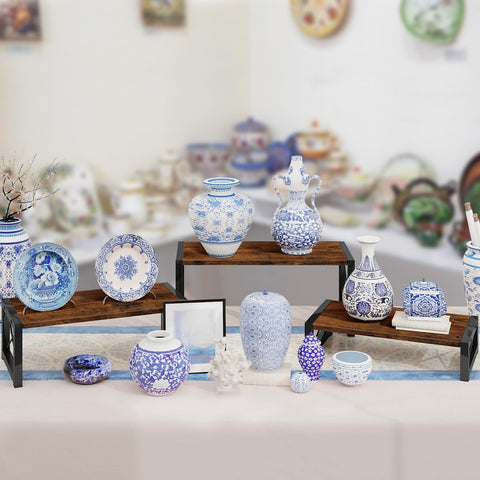 ELITEROO rustic event display adds charm to buffets and tables