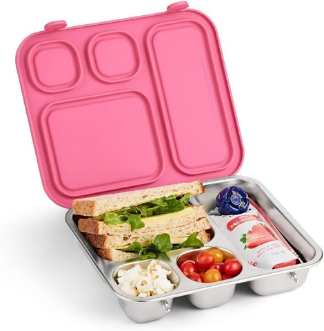 Elk and Friends kids bento box with four compartments for organized meals