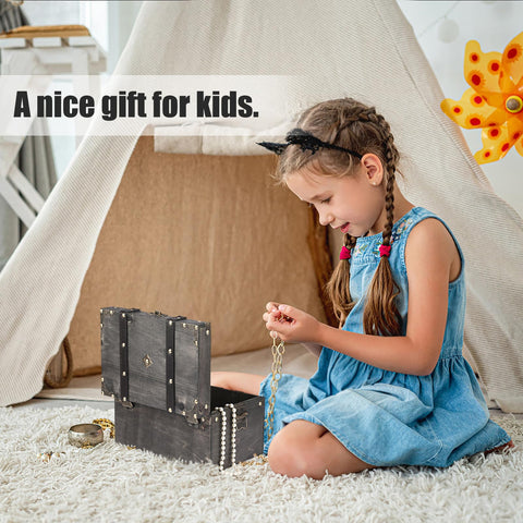 ELLDOO gift-ready treasure chest box for birthdays and holidays.