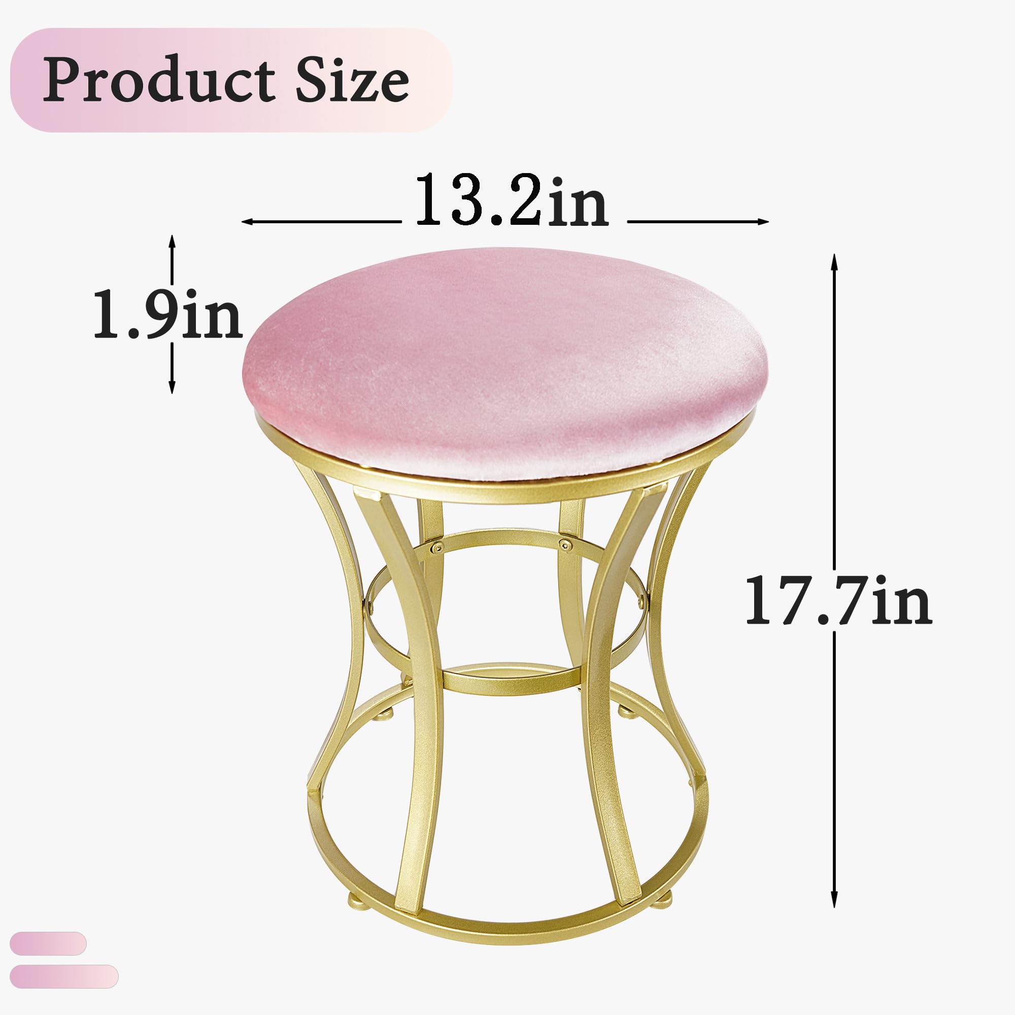 Ellensamqi gold powder-coated legs provide a durable, stylish base.