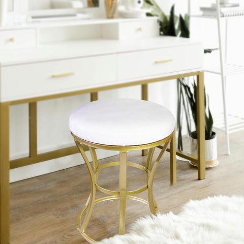 Ellensamqi stool dressing-table setup with modern touch
