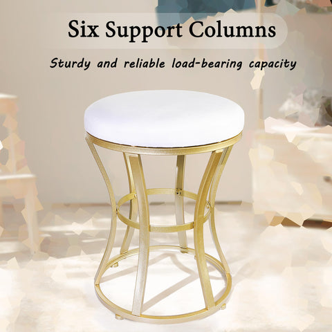 Ellensamqi vanity stool in multiple color options to match decor