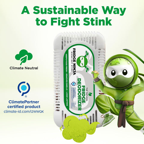 Ellis Harper Fridge Ninja in lunch bag for on-the-go odor neutralization.