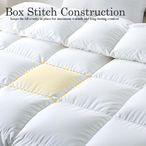 ELNIDO QUEEN 100% cotton cover offers breathable softness
